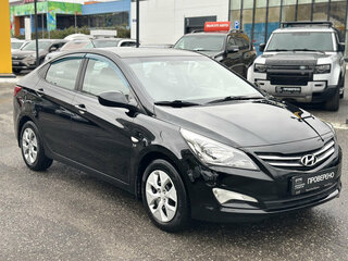 2016 Hyundai Solaris I Рестайлинг, чёрный, 1090000 рублей, вид 3