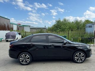 2025 Lada (ВАЗ) Vesta I Рестайлинг (NG), чёрный, 1490000 рублей, вид 3