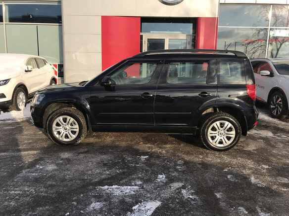 2017 Skoda Yeti I Рестайлинг, чёрный - вид 7