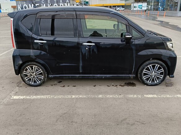 2014 Daihatsu Move V, чёрный, 760000 рублей - вид 3