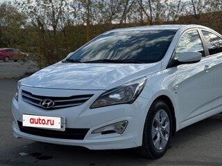 2016 Hyundai Solaris I Рестайлинг, белый, 805000 рублей, вид 1
