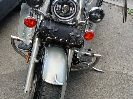 1999 Yamaha XV 1600 Road Star, серый, 486879 рублей, вид 4