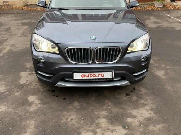 2013 BMW X1 20d I (E84) Рестайлинг, серый