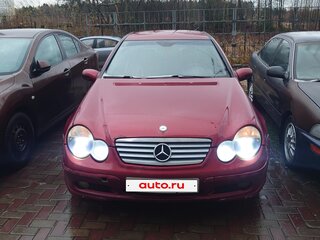 2002 Mercedes-Benz C-Класс 200 II (W203), красный, 370000 рублей, вид 4