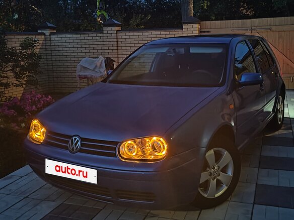 1998 Volkswagen Golf IV, синий, 440000 рублей - вид 22