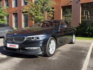 2017 BMW 5 серии 520i VII (G30/G31/G38), чёрный, 2950000 рублей, вид 1