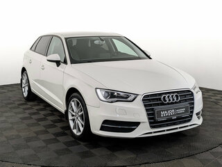 2014 Audi A3 III (8V), белый, 1645000 рублей, вид 3