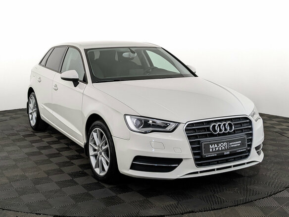 2014 Audi A3 III (8V), белый - вид 2