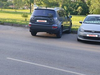 2009 Mitsubishi Outlander II Рестайлинг, серый, 880000 рублей, вид 5