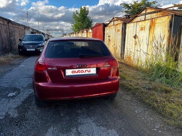 2007 Audi A3 II (8P) Рестайлинг 1, красный, 550000 рублей - вид 13