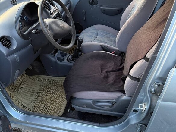 2013 Daewoo Matiz I Рестайлинг, серый, 280000 рублей - вид 7