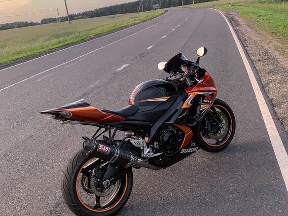 2007 Suzuki GSX-R 1000, оранжевый, 675000 рублей - вид 2