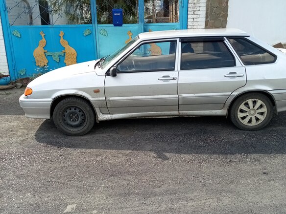 2007 Lada (ВАЗ) 2114, серебристый, 190000 рублей - вид 5