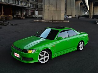 1993 Toyota Mark II VII (X90), зелёный, 660000 рублей, вид 1