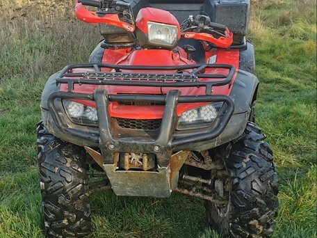 2007 Honda TRX 500 (Foreman), красный, 380000 рублей, вид 1
