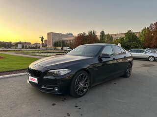 2015 BMW 5 серии 520d VI (F10/F11/F07) Рестайлинг, чёрный, 2550000 рублей, вид 1