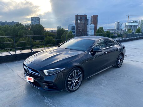 2020 Mercedes-Benz CLS AMG 53 AMG III (C257) Рестайлинг, серый, 6200000 рублей, вид 1