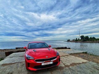 2019 Kia Stinger I, красный, 3500000 рублей, вид 1
