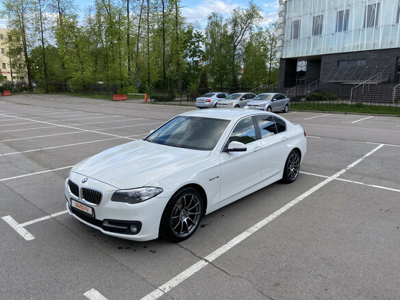 2015 BMW 5 серии 520d VI (F10/F11/F07) Рестайлинг, белый