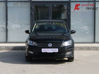2016 Volkswagen Polo V Рестайлинг, чёрный, 890000 рублей, вид 2