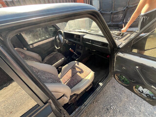 2003 Lada (ВАЗ) 2107, чёрный, 55000 рублей, вид 4