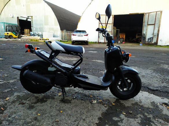 2007 Honda Zoomer, чёрный - вид 3