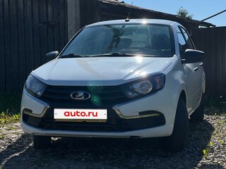 2018 Lada (ВАЗ) Granta I, белый, 450000 рублей, вид 2