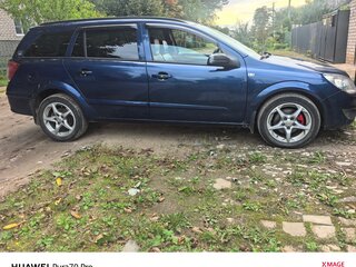 2007 Opel Astra H Рестайлинг, синий, 330000 рублей, вид 4