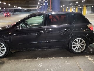 2008 Opel Astra H Рестайлинг, чёрный, 450000 рублей, вид 4