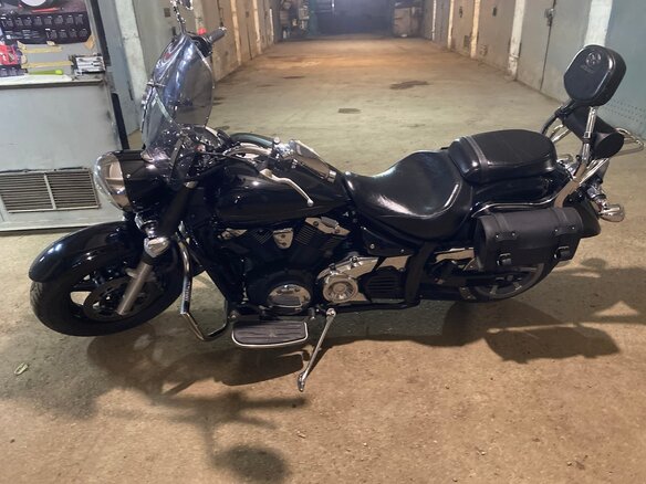 2015 Yamaha XVS1300, чёрный, 999888 рублей - вид 3