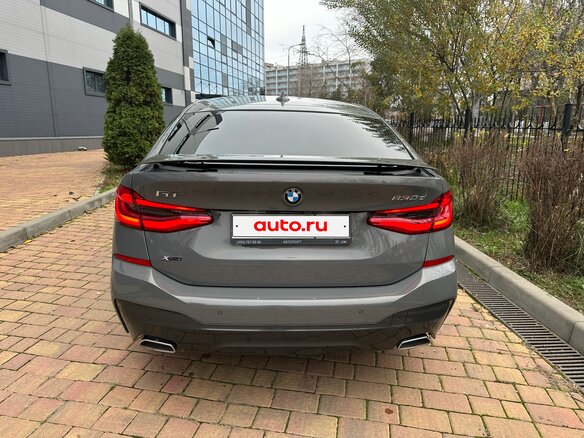 2020 BMW 6 серии Gran Turismo 630d xDrive IV (G32) Рестайлинг, серый, 7100000 рублей - вид 7