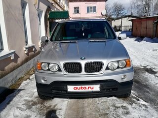 2003 BMW X5 3.0i I (E53), серебристый, 1000000 рублей, вид 1