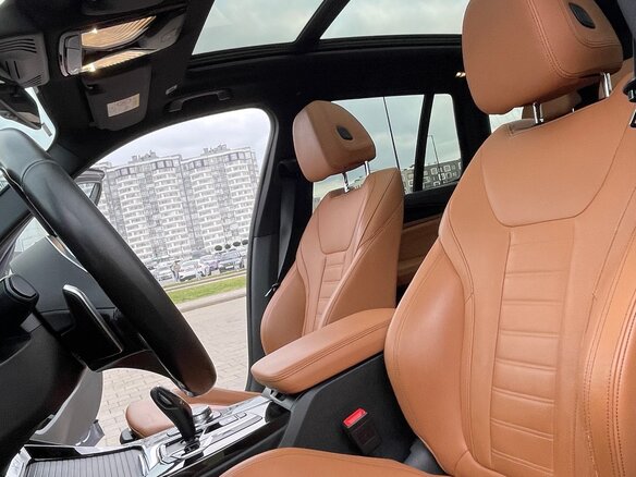 2019 BMW X3 30d xDrive III (G01), синий, 4550000 рублей - вид 11