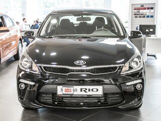 2018 Kia Rio IV, чёрный, 1320000 рублей, вид 1