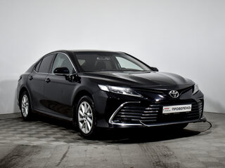 2021 Toyota Camry VIII (XV70) Рестайлинг, чёрный, 1630000 рублей, вид 3