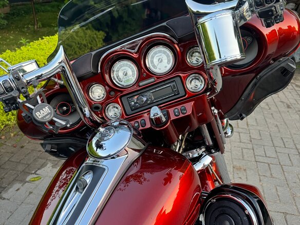 2010 Harley-Davidson CVO, оранжевый, 1150000 рублей - вид 12