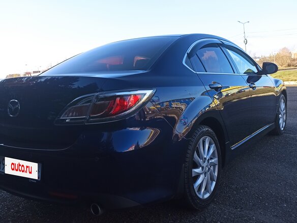 2010 Mazda 6 II (GH) Рестайлинг, синий - вид 8