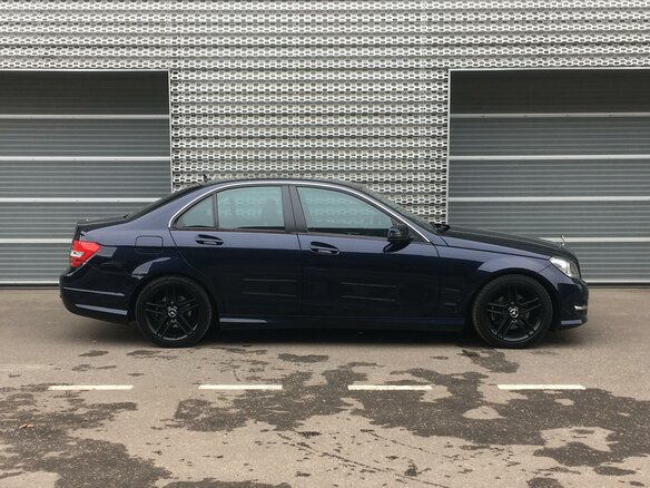 2013 Mercedes-Benz C-Класс 180 III (W204) Рестайлинг, синий - вид 7