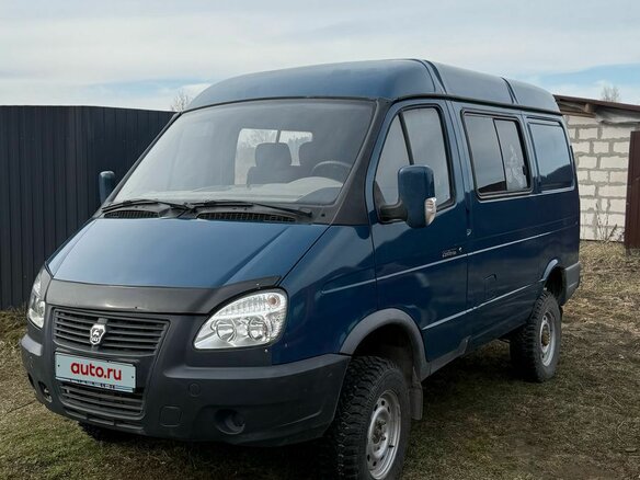 2008 ГАЗ Соболь (2252), синий, 650000 рублей - вид 5