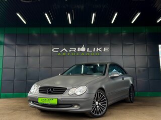 2004 Mercedes-Benz CLK-Класс 240 II (W209), серый, 889000 рублей, вид 2