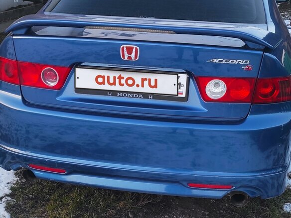 2006 Honda Accord Type-S Type S VII Рестайлинг, синий, 1000000 рублей - вид 1