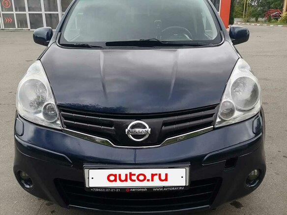2011 Nissan Note I Рестайлинг, синий, 650000 рублей - вид 2