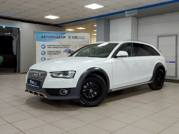 2012 Audi A4 allroad IV (B8) Рестайлинг, белый
