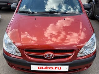 2008 Hyundai Getz I Рестайлинг, красный, 350000 рублей, вид 2