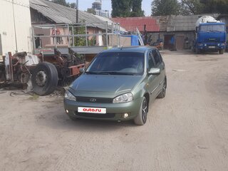 2011 Lada (ВАЗ) Kalina I, зелёный, 380000 рублей, вид 3