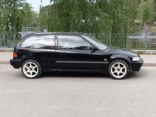 1988 Honda Civic IV, чёрный, 320000 рублей, вид 2