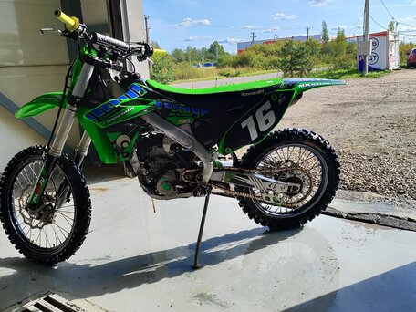 2016 Kawasaki KX 250, зелёный, 410000 рублей, вид 2