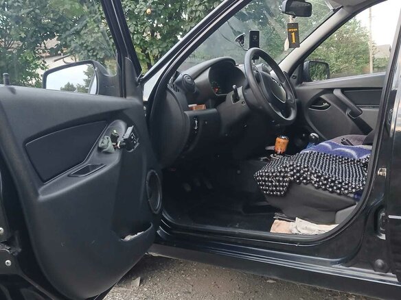 2012 Lada (ВАЗ) Granta I, синий, 325000 рублей - вид 5