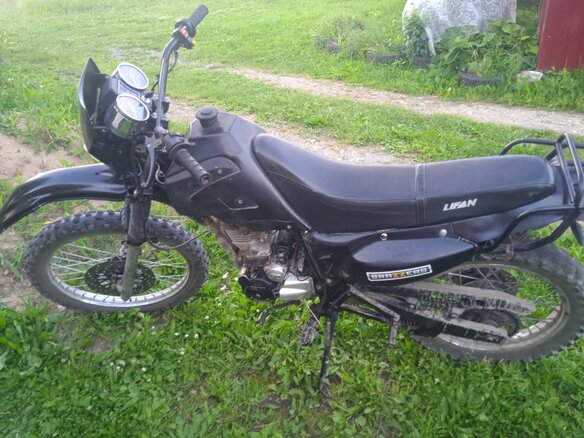 2020 Lifan LF200GY-5, чёрный, 55000 рублей - вид 1