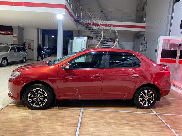 2014 Renault Logan II, красный - вид 5